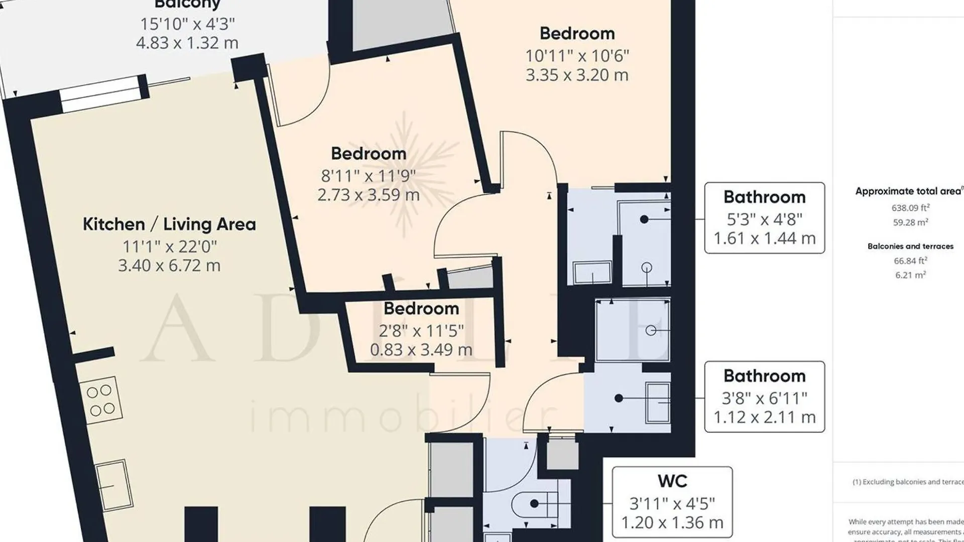 Apartment Appartement Neuf 3 Pieces, 6 Pers, Proche Pistes La Rosiere - Fr-1-398-675 Montvalezan
